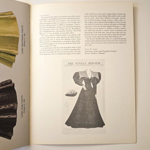 VINTAGE UNCUT Antique Fashion Paper Dolls 1890s (1984 FIRST EDITION) - Picture 8 of 9